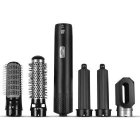 5 in 1 Hair Dryer Hot Comb Set Wet & Dry Professional Curling Iron Hair Straightener Styling Tool Hair Dryer Household