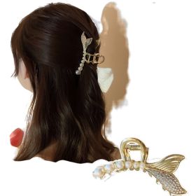 French Vintage Metal Hair Grab Rhinestone Grab Clip Hair Accessories Set