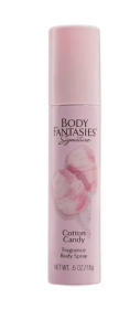 Body Fantasies Signature Cotton Candy Body Spray for Women, 0.5 fl.oz.