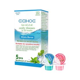Eelhoe Jelly Cup Mouthwash Cleans Bad Breath, Teeth Stains, Smoke Stains, Brightening Teeth And Refreshing Breath