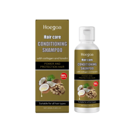 Hoegoa Herbal Shampoo Gently Cleanses And Keeps Scalp Fresh, Hydrating, Hydrating And Supple Shampoo