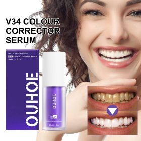 OUHOE Teeth Whitening Serum, Cleans Teeth And Tartar, Freshens Breath, Protects Gums And Brightening Teeth Essence