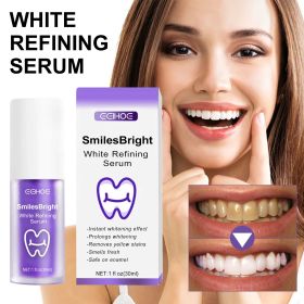 EELHOE Purple Whitening Toothpaste, Cleans Stains And Odors Brightening Teeth Care Gums Toothpaste