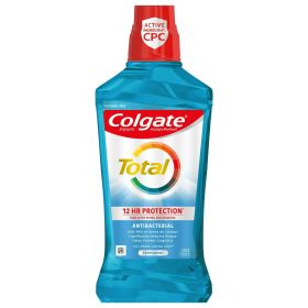 Colgate Total Advanced Pro-Shield Alcohol Free Mouthwash; Peppermint; 1L