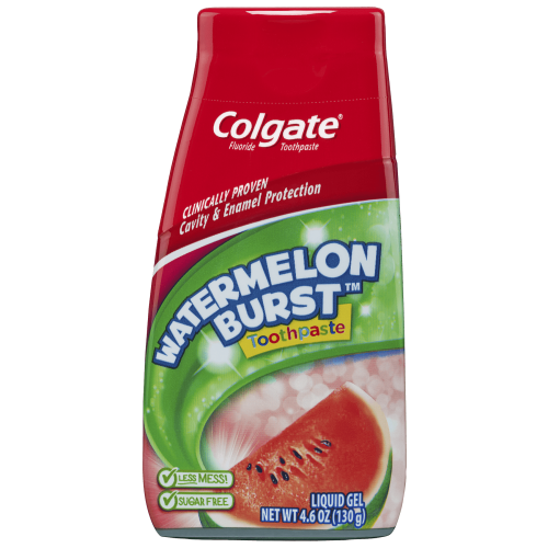 Colgate 2-in-1 Kids Toothpaste & Anticavity Mouthwash; Watermelon Burst; 4.6 oz