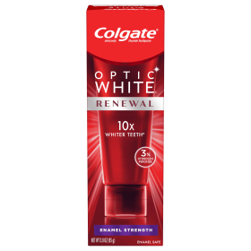 Colgate Optic White Renewal Toothpaste Whitening Toothpaste; Enamel Strength; 3 oz Tube