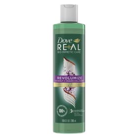 Dove Real Biomimetic Care Daily Shampoo with Vegan Collagen, Coconut, 10 fl oz
