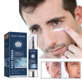 East Moon Men's Facial Moisturizing Cream Hydrating Moisturizing Fade Fine Lines Dark Circles Facial Treatment Cream