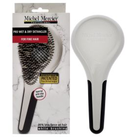 Pro Wet and Dry Detangler - Fine Hair by Michel Mercier for Unisex - 1 Pc Hair Brush