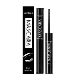 Eelhope Black Mascara Long-Lasting Long-Lasting Makeup Natural Beautiful Curling Does Not Easily Stain Black Mascara