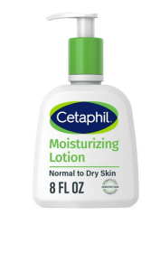 Cetaphil Moisturizing Lotion for Normal to Dry Skin, Hydrating Fragrance Free, 8 fl oz