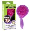The Girlie Detangler Brush Regular Hair - Pink-Purple by Michel Mercier for Women - 1 Pc Hair Brush