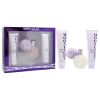 Moonlight by Ariana Grande for Women - 3 Pc Gift Set 3.4oz EDP Spray, 3.4oz Body Souffle, 3.4oz Shower Gel