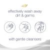 Dove Beauty Bar More Moisturizing Than Bar Soap Gentle Exfoliating With Mild Cleanser For Softer And Smoother Skin, 4 x 100g Pack