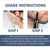 Beard Filler Pen - Long-Lasting, Waterproof & Smudge-Proof Beard And Hairline Filler With Beeswax, Cocoa Butter & Vitamin A Hair Care Blend