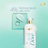 Dove Exfoliate Away Body Wash 4% Refining Serum with AHA All Skin Type, 18.5 oz