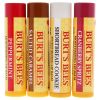 Burts Bees Lip Balm Festive Fix 4-Pack - 2022 by Burts Bees for Unisex - 1 Pack Lip Balm