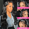 13x6 Body Wave Lace Front Wig 13x4 Brazilian Water Wave hd lace frontal wigs 100% human hair For Women choice Brazilian Hair Wig