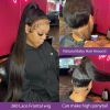 Straight Lace Front Wigs Human Hair 13X6 Hd Lace Frontal Wig 13X4 Bone Straight Human Hair Wigs Hair Accessories For Women