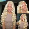 613 13x6 Hd Lace Frontal Wig Human Hair Honey Blonde Body Wave Lace Front Human Hair Wigs For Women Brazilian 13x4 Lace Frontal