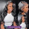 30 40 Inch HD Transparent Loose Body Wave 13x4 13x6 Lace Front Wig Brazilian Human Hair Wigs 360 Lace Frontal Wigs For Women