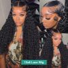 40 Inch Deep Wave 13x4 13x6 Hd Lace Frontal Wigs Human Hair wig Water Wave Curly 360 Lace Front Human Hair 4x4 Lace Closure Wigs